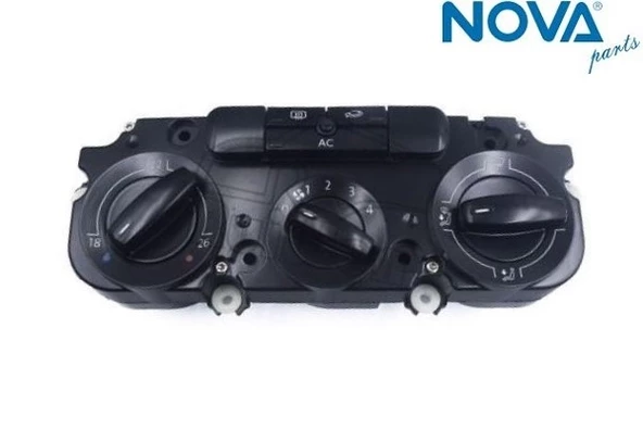 1K0820047EF Klima Kontrol Paneli - Golf Jetta Caddy Tiguan Touran Golf Plus ürün görseli 1