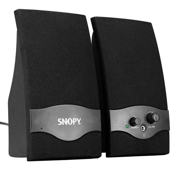 Snopy SN-84 2.0 Siyah USB Speaker - Resim 2