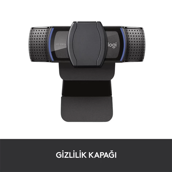 LOGITECH C920S PRO Full HD Webcam 960-001252 - Resim 6