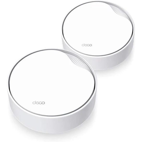 TP-LINK DECO X50-POE-2 AX3000 PoE'li Tüm Ev Mesh WiFi-6 Router 2-li paket ürün görseli 1