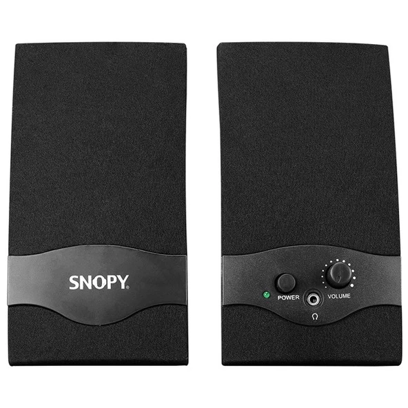 Snopy SN-84 2.0 Siyah USB Speaker - Resim 3