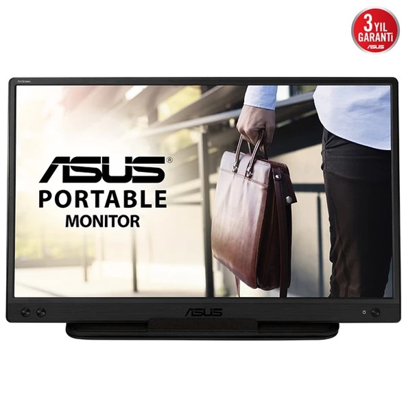 ASUS 15.6" IPS ZENSCREEN MB166C 5MS 60Hz TYPE-C Taşınabilir USB Monitör (1920 X 1080) ürün görseli 1