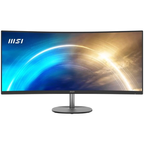 MSI 34" VA PRO MP341CQ 1MS 100HZ HDMI-DP KAVISLI EV OFİS MONİTÖRÜ 3440X1440 ürün görseli 1