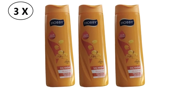 Hobby Klasik Balsam Saç Kremi 500 Ml X 3 ADET ürün görseli 1