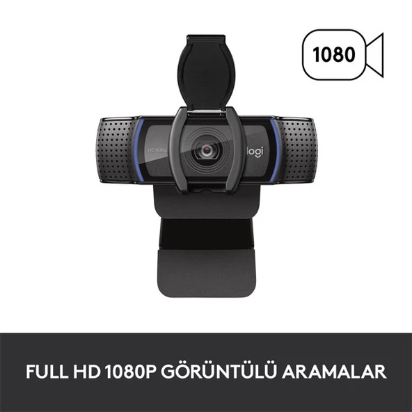 LOGITECH C920S PRO Full HD Webcam 960-001252 - Resim 4
