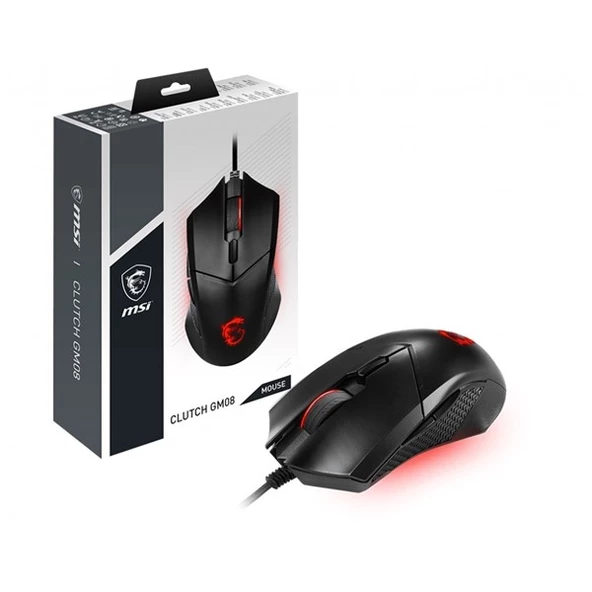 MSI GG CLUTCH GM08 4200DPI Gaming Mouse ürün görseli 1