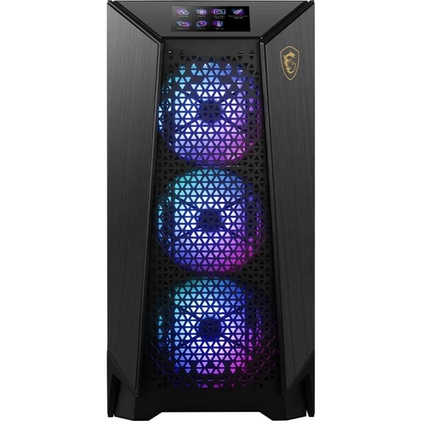 MSI MEG PROSPECT 700R 4-RGB FANLI DOKUNMATIK LCD PANELLİ GAMING E-ATX PC KASASI ürün görseli 1