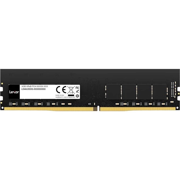 LEXAR 32GB DDR4 3200MHZ CL22 PC RAM VALUE LD4AU032G-B3200GSST ürün görseli 1