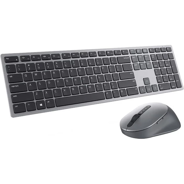 DELL KM7321W Premier Bluetooth+Kablosuz Q Trk Optic Mouse Gri/Siyah Multimedya Klavye - Mouse Set 580-AJQR ürün görseli 1