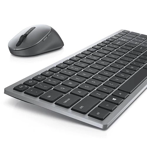 DELL KM7120W Bluetooth+Kablosuz Q Trk Optic Mouse Gri/Siyah Multimedya Klavye - Mouse Set 580-AIWJ ürün görseli 1