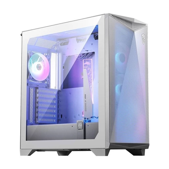 MSI MPG GUNGNIR 300R AIRFLOW 4-RGB FANLI GAMING MID-TOWER PC KASASI BEYAZ ürün görseli 1