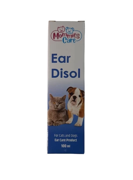 Mommies Care Kedi Köpek Ear Disol Kulak Bakım Ürünü 100 Ml ürün görseli 1