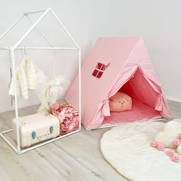 Pamuka Pembe Kamp Çadırı ürün görseli 1