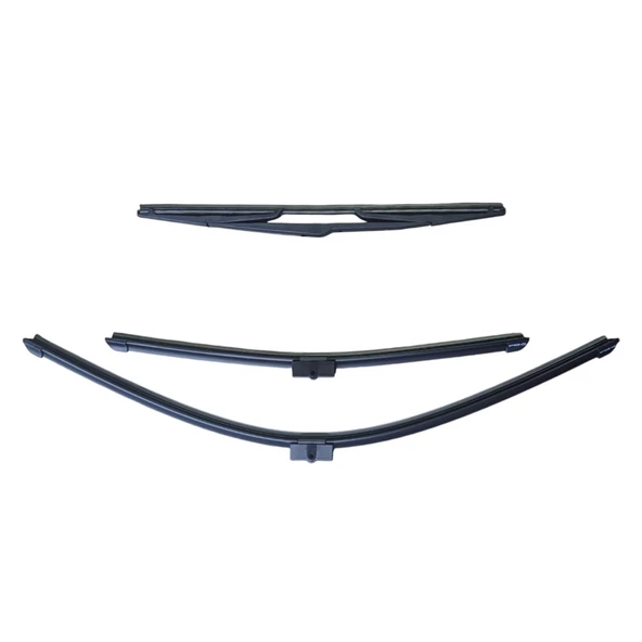 Peugeot 207 HB Hatchback 2006-2014 Ön Cam Arka Cam Silecek Seti ürün görseli 1
