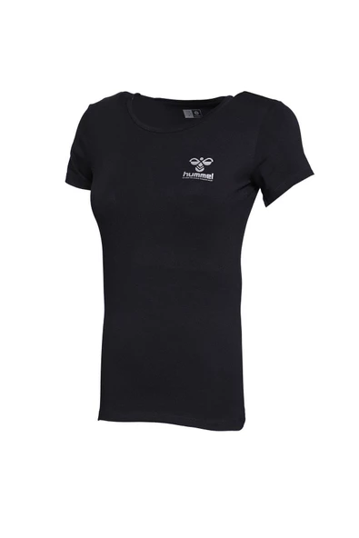 HUMMEL KADIN KISA KOL T-SHIRT DENI T-SHIRT ürün görseli 1