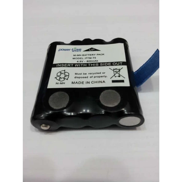 Motorola TLKR T5 T6 T7 T8 PMR Telsiz Şarjlı Pili 4.8V 800mAh Uyumlu Yedek Batarya ürün görseli 1