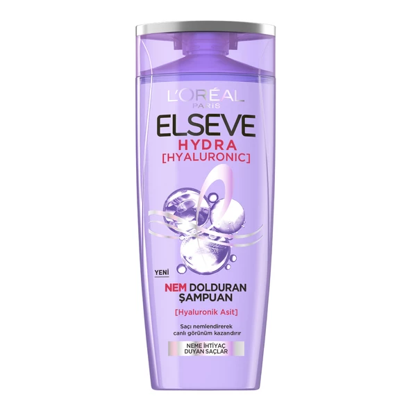 L'Oréal Paris Elseve Hydra [Hyaluronic] Nem Dolduran Şampuan 360 ml ürün görseli 1