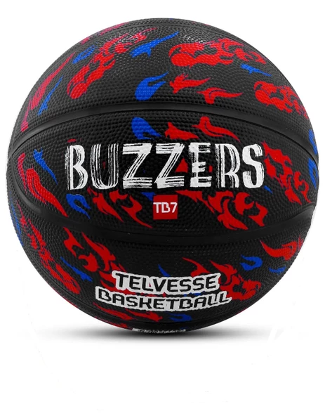 Basketbol Topu Pompalı TB-500 Buzzers Grafiti Kauçuk Dayanıklı Deep Channel Kabartma 7 NO ürün görseli 1