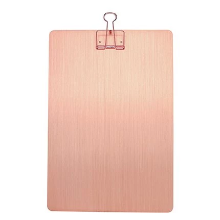 Kayigo Tiny Alüminyum A4 Clipboard Rose Rose ürün görseli 1