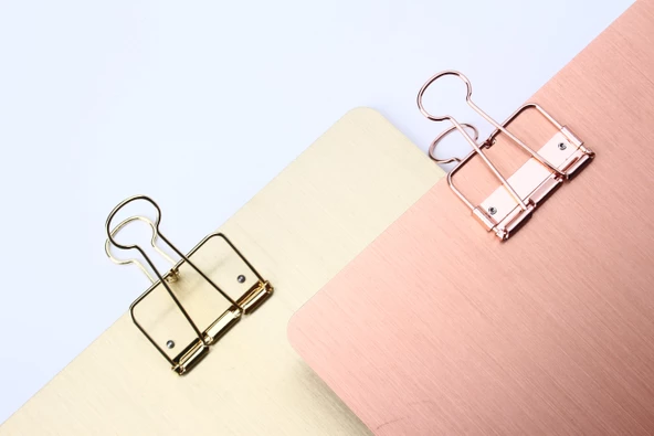 Kayigo Tiny Alüminyum A4 Clipboard Rose Rose - Resim 3