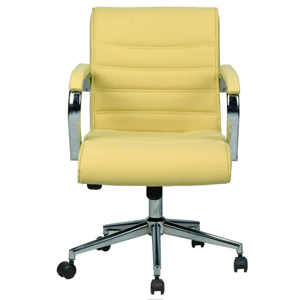 Anfibi Yellow Kumaş Ofis Çalışma Koltuğu ürün görseli 1