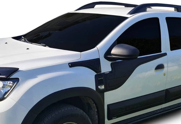 Dacia Duster Yarasa Dodik Uv Katkılı Abs Mat Siyah 4 Parça 2018- ürün görseli 1