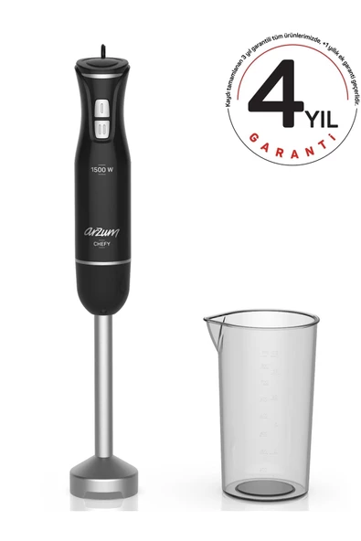 Arzum AR1139-S Chefy El Blender - Siyah ürün görseli 1