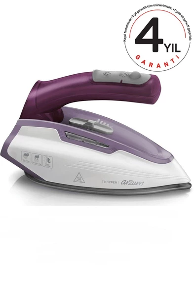 Arzum AR690 Tripper Mor 1150 W Seyahat Ütüsü ürün görseli 1