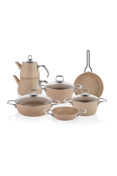 Schafer New Range Y.y.çeyiz Seti 11 Parça Krem - Resim 4