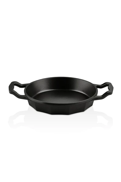 OMS DODECA -3725 - Tek Parça, 20 Cm, Bio Granit, Döküm, Sahan, Siyah Gövde ürün görseli 1