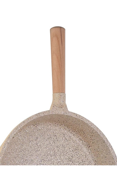 FALEZ Creamy 3'lü Döküm Tava Seti - Resim 6