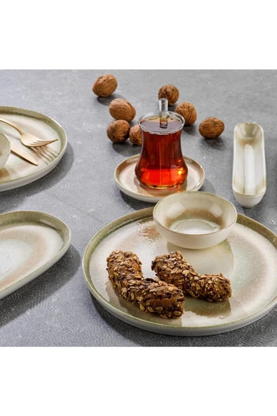 Schafer Kahvaltı Takımı 32 Parça-yeşil - Resim 2