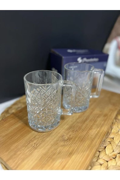 Paşabahçe Yeni Seri Timeless 2 Li Kulplu Bardak-fincan 315cc 55472 ürün görseli 1