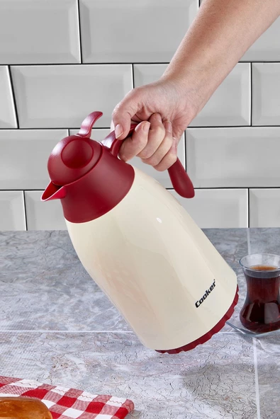 Cooker Ckr-2075 1,3 Litre Cam Termos Bordo ürün görseli 1