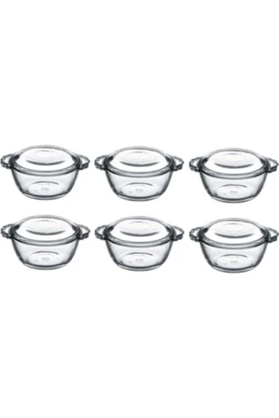 Paşabahçe Basic Mini Saklama Kabı 6' Lı Takım 97343 ürün görseli 1