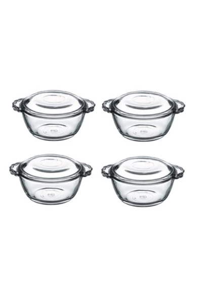 Paşabahçe Basic Mini Saklama Kabı 4' Lü Takım 97343 ürün görseli 1