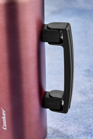 Cooker 1.5 LT KULPLU PASLANMAZ ÇELİK TERMOS - Resim 3