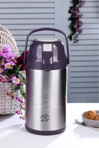 Cooker CKR2008 Pompalı 3,5 Lt Çelik Termos ürün görseli 1