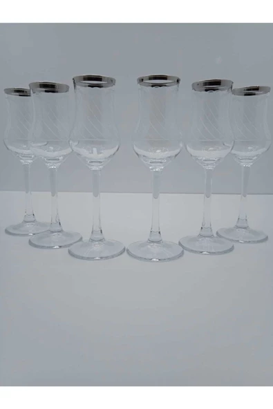 Paşabahçe Byart 440111 Platin Kaplama Kadeh Bardak Takımı 6 Lı ürün görseli 1
