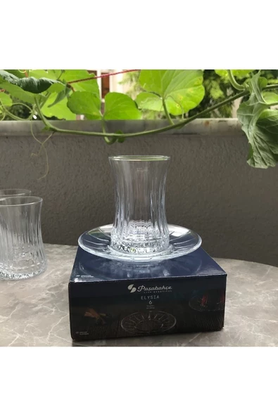 Paşabahçe Çay Tabağı 6 Adet 54731 - Resim 5