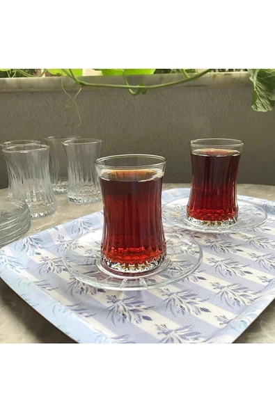 Paşabahçe Elysia Çay Tabağı 12 Li - Resim 4