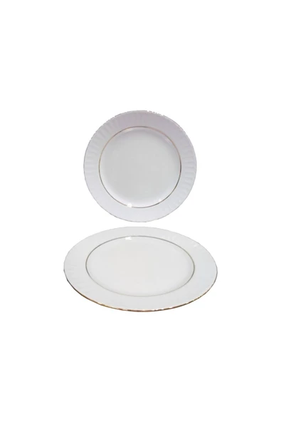 Güral Porselen Sf20du23 Sedef Düz Tabak 20 Cm 6'lı ürün görseli 1