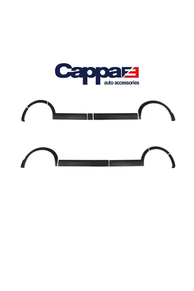 Cappafe Volkswagen T5 Transporter Dodik Seti Uv Katkılı (abs) U.ş. 11 Parça 2003-2009 ürün görseli 1