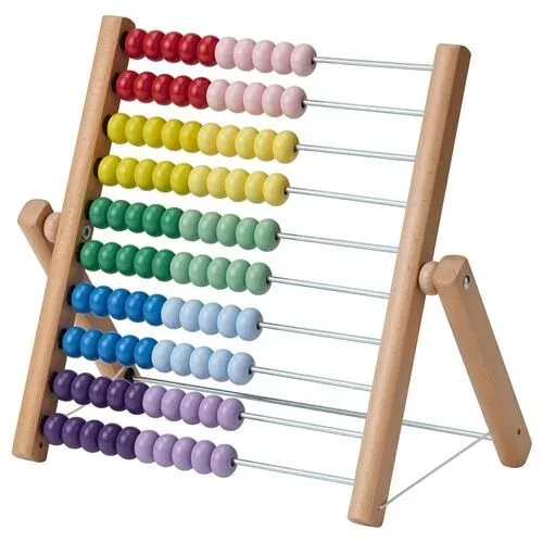 IKEA UNDERHALLA ABAKÜS ÇOCUK EĞİTİCİ OYUNCAK ÇOK RENKLİ ürün görseli 1