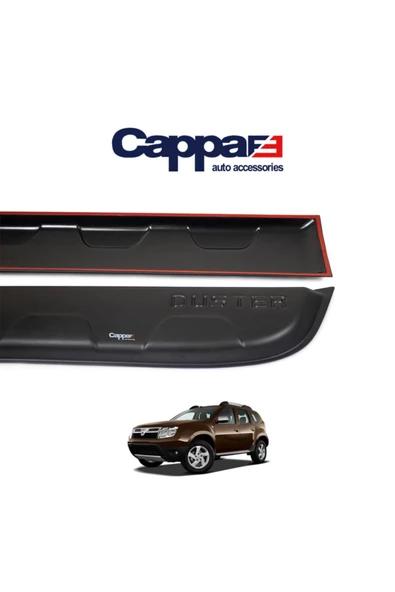 Cappafe Dacia Duster Kapı Koruma Dodik Seti Uv Katkılı (Abs) Mat Siyah 4 Parça 2010-2013 ürün görseli 1