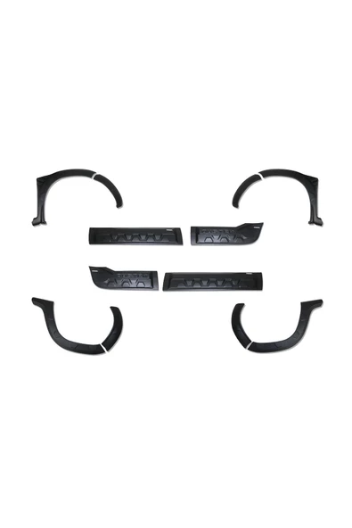 Cappafe Dacia Duster 2010-2017 Uyumlu Hornet Dodik Set 12 Parça ürün görseli 1