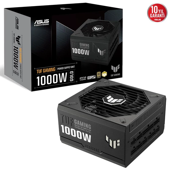 ASUS 1000W 80+ GOLD TUF GAMING-1000G TAM MODÜLER POWER SUPPLY ürün görseli 1