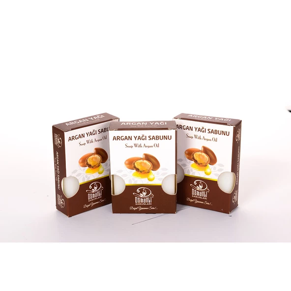 ARGAN YAĞI SABUN 100 GR 3LÜ SET ürün görseli 1