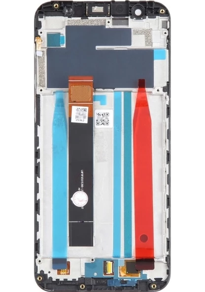 Gmr Asus Zenfone Max M1 Zb555kl X00pd Uyumlu Lcd Ekran Çerçeveli  Siyah ürün görseli 1