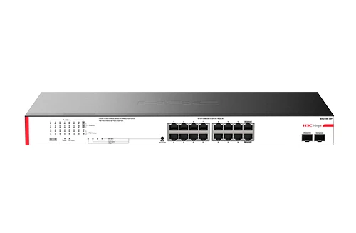 H3C Magic BS218F-HP 16 Port+2SFP 10/100/1000 Mbps Gigabit PoE Switch ürün görseli 1